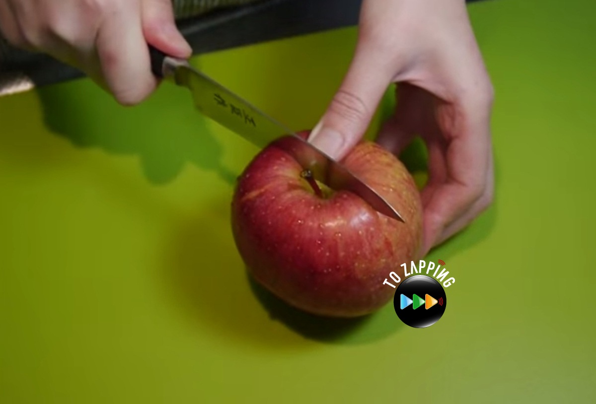 Cómo hacer muñeco de fresa con manzana