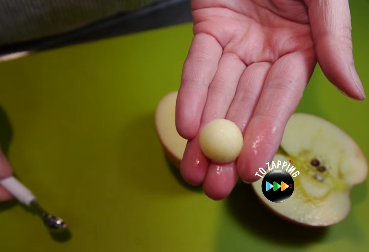 Cómo hacer muñeco de fresa con manzana