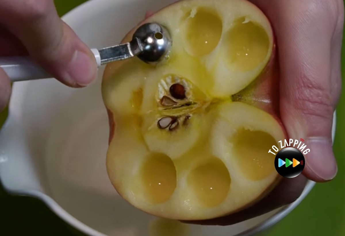 Cómo hacer muñeco de fresa con manzana