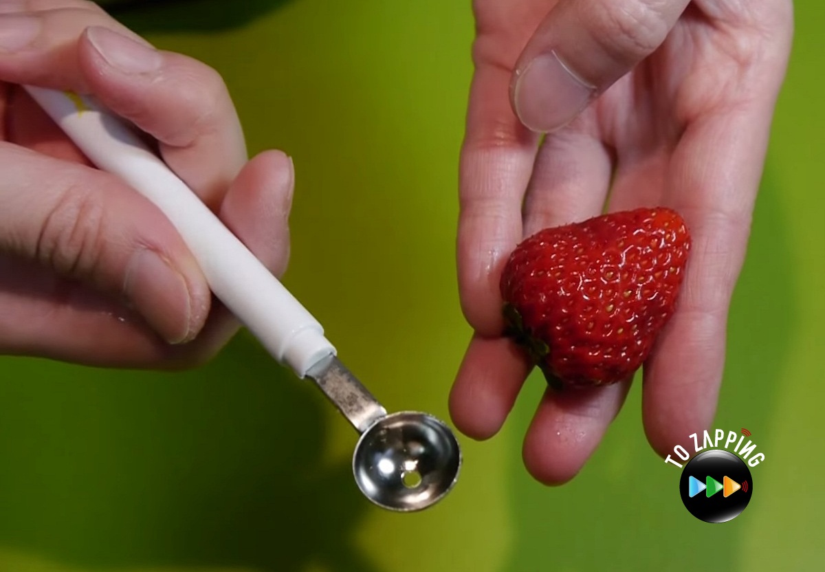Cómo hacer muñeco de fresa con manzana