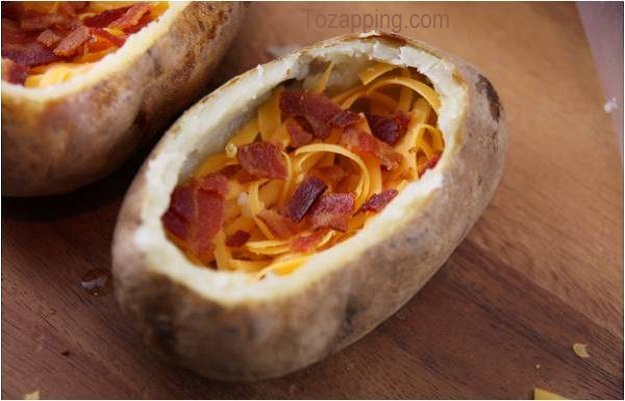 Patatas Rellenas con Huevo al horno Instrucciones