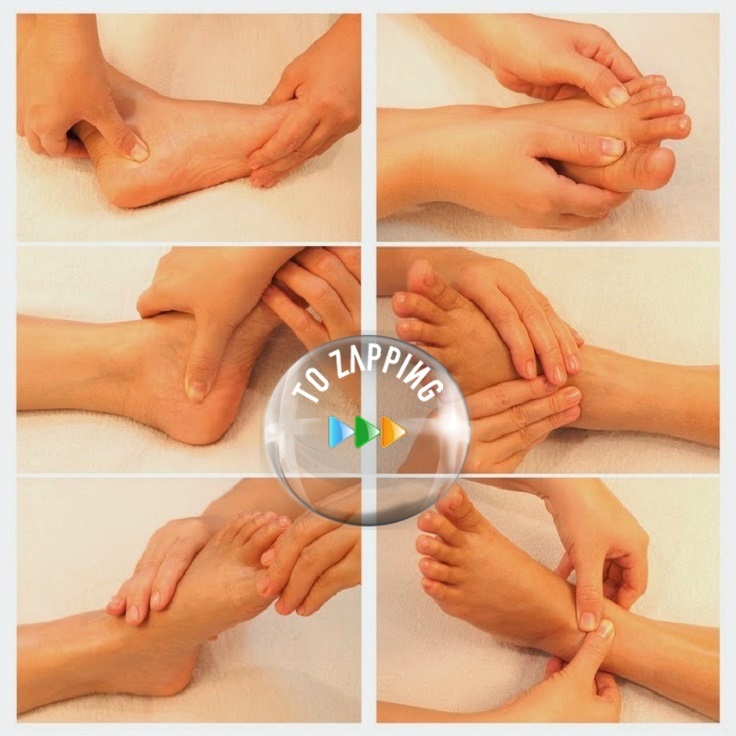 Beneficios del masaje en los pies antes de dormir